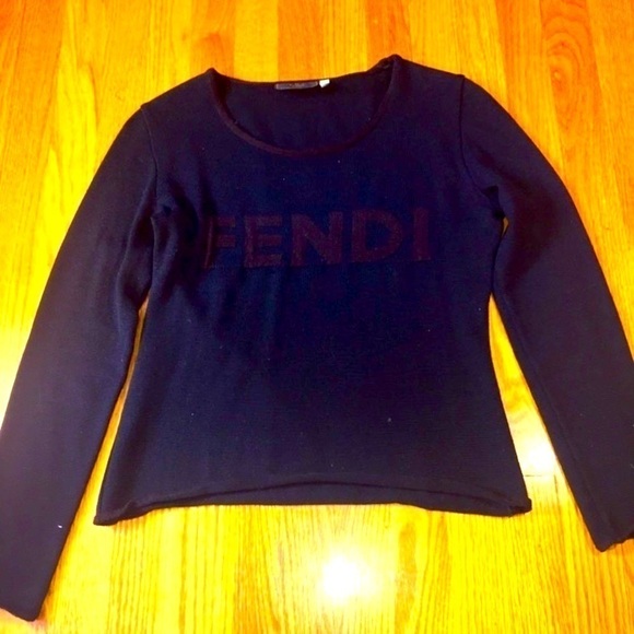 Fendi Rare Vintage Extra Fine Wool Sweater​ - Picture 1 of 7